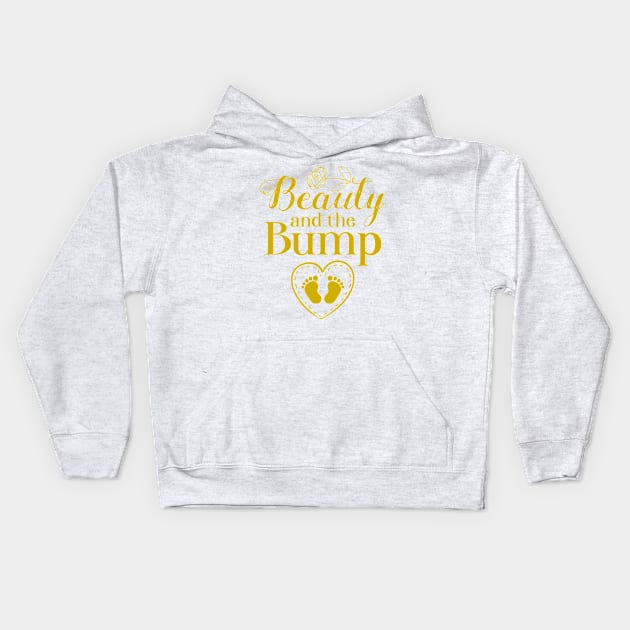 Beauty and the Bump Kids Hoodie by Wear Your Breakthrough